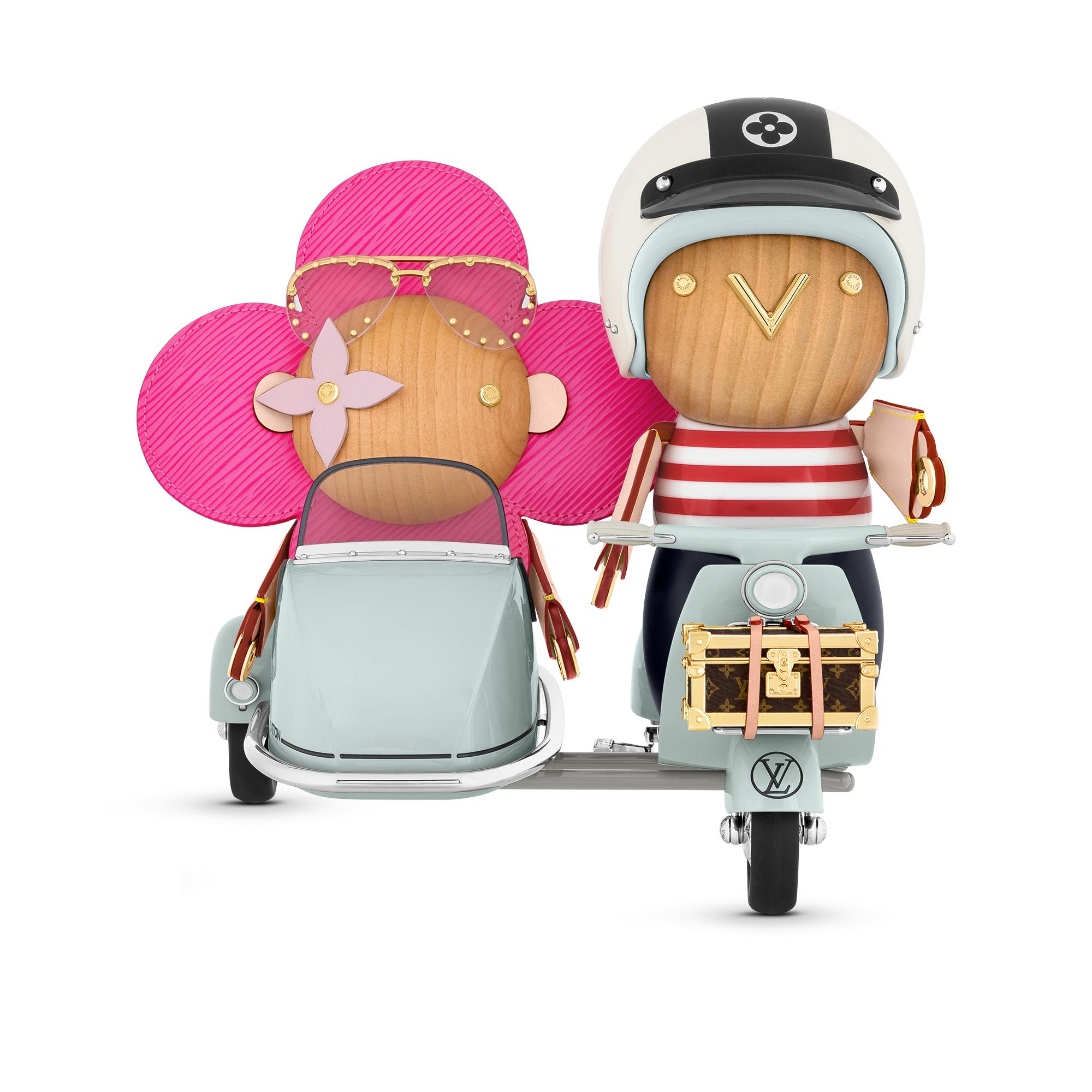 Side Car Vivienne & Gaston Epi Leather - Trunks, Travel and Home